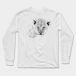 Baby Lion Cub | African Wildlife Long Sleeve T-Shirt